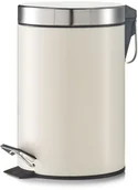 Kosze na śmieci - Zeller Kosz na śmieci 3L Kremowy - miniaturka - grafika 1