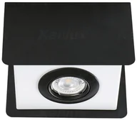 Oprawy, klosze i abażury - Kanlux Lampa sufitowa TORIM GU10 1x50W IP20 czarny 28461 - miniaturka - grafika 1