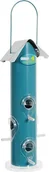 Karmniki dla ptaków - Zolux Karmnik metalowy SILO M kol. niebieski Dostawa GRATIS od 99 zł + super okazje - miniaturka - grafika 1