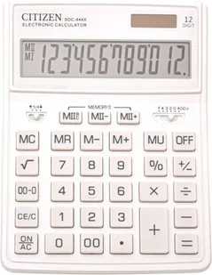 Citizen All Kalkulator biały SDC-444X-WH - Kalkulatory - miniaturka - grafika 2