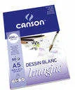 Canson Blok DO RYSUNKU I AKWARELI IMAGINE 200G A5 50ARK 200006009 - Podobrazia, bloki, papiery - miniaturka - grafika 2