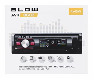 BLOW BLOW RADIO AVH-8602 MP3/USB/SD/MMC 78-268# - Radia samochodowe - miniaturka - grafika 7