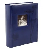 Albumy fotograficzne - Lotmar Album na 200 zdjęć 10x15 ekoskóra granatowa brąz RC AL46200RC2up(3) - miniaturka - grafika 1