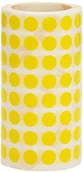 Scrapbooking - APLI 4851 naklejki rolka okrągły 10.5 cm, żółty 4851 - miniaturka - grafika 1