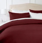 Pościel - AmazonBasics Microfiber Duvet zestaw, różne rozmiary Colors and DS-BGD-011 - miniaturka - grafika 1