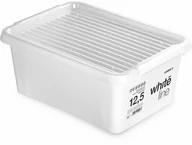 Pojemniki kuchenne - Orplast Pojemnik Z Pokrywą White Line 12,5l 1522 AUR000368 - miniaturka - grafika 1