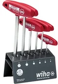 Klucze i nasadki - Wiha Wiha zestaw wkrętaków z funkcją Classic uchwyt poprzeczny, 6-częściowy, SW 3  10 śruba z mocno dobrą przyczepność Magic ring w stojaku warsztatowym. (334rvb) - miniaturka - grafika 1