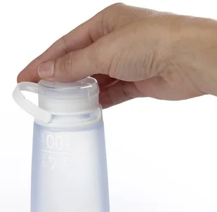 Humangear Podróżna silikonowa butelka na płyny Humangear GoToob+ L HG3137-E - Butelki dla niemowląt - miniaturka - grafika 3