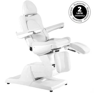 ACTIVESHOP Fotel Kosmetyczny Elektr. Azzurro 870s Pedi 3 Siln. Biały 10003_106670 - Fotele kosmetyczne - miniaturka - grafika 2