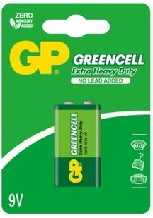 GP Cynkowo-chlorkowa GREENCELL 9V 6F22 9.0V 1604GLF-U1 - Baterie i akcesoria - miniaturka - grafika 3