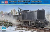 Pociągi dla dzieci - Hobby Boss 82913 zestaw do budowy modelu German wr360 °C12 Locomotive - miniaturka - grafika 1