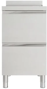 VidaXL Szafka gastronomiczna z 2 szufladami, stal nierdzewna 151178 VidaXL - Meble gastronomiczne - miniaturka - grafika 4