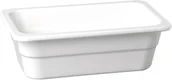 Pojemniki i kosze gastronomiczne - APS Pojemnik prostokątny z melaminy GN 1/6 176x176 mm, biały | Highline 83761 - miniaturka - grafika 1