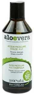 Phytorelax Aloe Vera Micellar 4in1 Formula płyn micelarny do demakijażu 250ml - Płyny micelarne - miniaturka - grafika 3