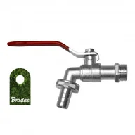 Inne akcesoria do nawadniania - BRADAS Kran kulowy ocynkowany 1/2"" GZ 3/4"" na wąż 1/2"" GKK04123413Z 3684 GKK04123413Z - miniaturka - grafika 1