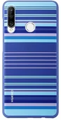 Etui i futerały do telefonów - Huawei etui do P30 Lite plecki dekoracyjne TPU niebieskie linie TelForce-51993075 - miniaturka - grafika 1