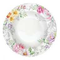 Talerze - Nuova Cer R2S Talerz na zupę 21,5 cm R2S Queen's Garden 943 QUEE - miniaturka - grafika 1