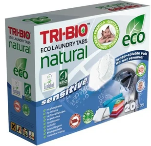 BioLife TRI-BIO TRI-BIO Naturalne eko kapsułki do prania Sensitiv - Środki do prania - miniaturka - grafika 2