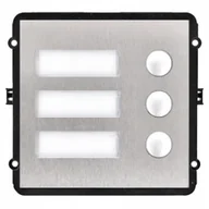 Domofony - Dahua Moduł 3 przycisków VTO2000A-B do rozbudowy - miniaturka - grafika 1