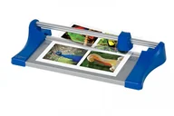 Gilotyny i trymery - Q-CONNECT Przycinarka krążkowa Q-CONNECT A4 dł cięcia 32cm niebiesko-srebrna 10000_7386 - miniaturka - grafika 1