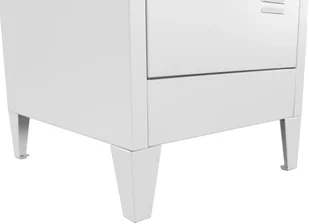 vidaXL Zamykana szafka z 4 przegrodami, 38x45x180 cm - Szafki biurowe - miniaturka - grafika 8