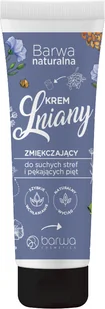 Barwa Naturalna Zmiękczający krem do suchych stref i pękających pięt Lniany 75 ml - Balsamy i kremy do ciała - miniaturka - grafika 3
