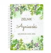 Notesy i bloczki - Murrano Przepiśnik kołonotatnik na przepisy z nadrukiem dla weganki na i KZ-COOK-014 - miniaturka - grafika 1