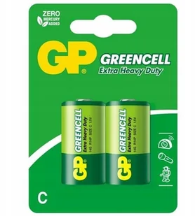 GP Cynkowo-chlorkowa GREENCELL C R14 1.5V 14G-U2 - Baterie i akcesoria - miniaturka - grafika 5