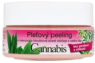 Bione Cosmetics Cannabis peeling do twarzy do twarzy i ciała 200 g - Peelingi i scruby do twarzy - miniaturka - grafika 2