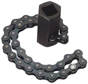 Klucze i nasadki - Draper 77592 klucz do filtrów oleju z łańcuchem, 130 mm 5010559775927 - miniaturka - grafika 1