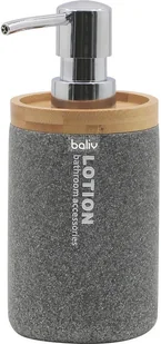 baliv BALIV Dozownik do mydła 140 szary - Mydelniczki i dozowniki mydła - miniaturka - grafika 2