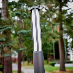 Lampenwelt com Smukła, nowoczesna lampa masztowa LED Sidny - Lampy ogrodowe - miniaturka - grafika 4