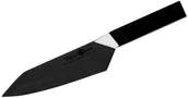 Noże kuchenne - Tojiro Origami Black Polerowany Nóż Santoku 16,5 HK-F-1771M - miniaturka - grafika 1