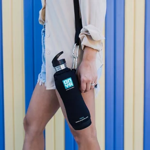 Onya Etui z karabinkiem na butelkę 500 ml Drink Bottle Jacket Onya JKT500 - Produkty specjalne dla sportowców - miniaturka - grafika 2