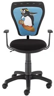 Krzesła obrotowe dla dzieci - Nowy Styl Krzesło obrotowe dziecięce GTP PINGWIN ministyle - miniaturka - grafika 1