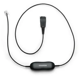 Jabra Smart Cord, QD to RJ10, straight , 0,8 meters, with 8-position switch 8800 (88001-99) - Kable komputerowe i do monitorów - miniaturka - grafika 4