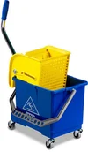 Wózki serwisowe - TTS Wózek jednowiaderkowy z prasą doczołową 17l TT6384 - miniaturka - grafika 1