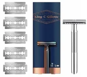Maszynki do golenia i wkłady - Gillette Maszynka Do Golenia + 5 Ostrzy King C. - miniaturka - grafika 1
