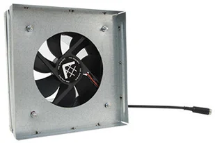 Turbina Kominkowa Przyłącze do Kratki 17x17 fi 125 - Kratki wentylacyjne - miniaturka - grafika 2