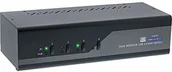 Przełączniki KVM - InLine InLine 62644I KVM Desktop Switch, 4-krotny podwójny monitor, Displayport + HDMI, 4K, USB 3.0, Audio - miniaturka - grafika 1