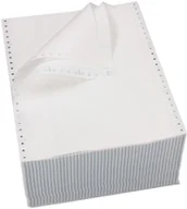 Papier do drukarek - Emerson Papier komputerowy 240x12x2 biały - miniaturka - grafika 1