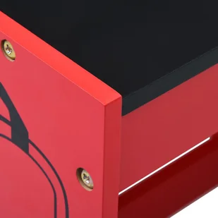 vidaXL 3-częściowy zestaw mebli dla dzieci, wóz strażacki, drewno vidaXL - Wyposażenie pokoiku dziecięcego - miniaturka - grafika 6