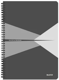 Leitz Kołonotatnik Office PP A4 w linie szary KZK1071 - Notesy i bloczki - miniaturka - grafika 2