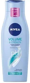 Szampony do włosów - Nivea Volume & Strength łagodny szampon do włosów 400ml 109987-uniw - miniaturka - grafika 1