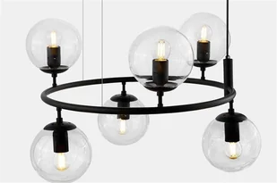 Lumina Deco Deco Deco Ceredo Neo czarna nowoczesna lampa wisząca LM_1019-0 - Lampy sufitowe - miniaturka - grafika 3