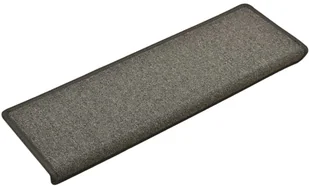 vidaXL Nakładki na schody, 15 szt., 65x25 cm, ciemnoszare - Dywany - miniaturka - grafika 2