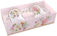 Kubki - Nuova Cer R2S Zestaw kubków z łyżeczkami 300ml R2S Romantic Lace 314 ROLC - miniaturka - grafika 1