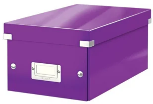 Leitz Pudło C&S na DVD fioletowe 6042 - Pudła i pojemniki do przechowywania - miniaturka - grafika 3