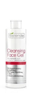 Bielenda Professional Cleansing Face Gel 10% Mandelic Acid + AHA + Lactobionic Acid żel przygotowujący do eksfoliacji 200g - Żele do mycia twarzy - miniaturka - grafika 3