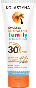 Kolastyna emulsja do opalania SPF30 family 250ml - Balsamy i kremy do opalania - miniaturka - grafika 2